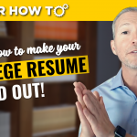 This One Trick Will Make Your College Resume Stand Out